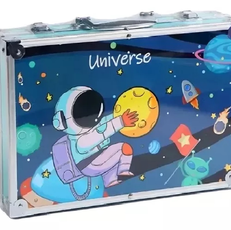 Miniatura 2 de Kit/set De Arte Dibujo Maletín Metálico